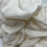 Leinen Jersey Creme Uni 0,5 m