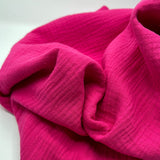 Musselin Fuchsia  Uni 0,5 m