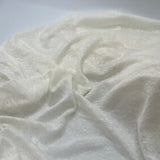 Leinen Jersey Creme Uni 0,5 m