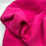 Musselin Fuchsia  Uni 0,5 m