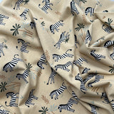 Baumwolljersey Zebra 0,5 m