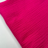 Musselin Fuchsia  Uni 0,5 m