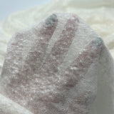 Leinen Jersey Creme Uni 0,5 m