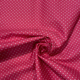 Baumwolle Pink Pünktchen 0,5 m