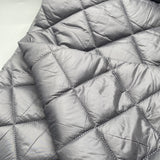 Steppstoff Uni Silbergrau 0,5m