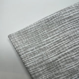 Musselin Vintage 2-Tone Grau 0,5 m