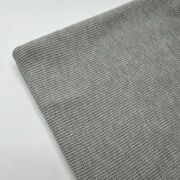 Baumwoll Strickstoff Uni Grey 0,5m