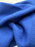 Walkstoff / Walkloden Royalblau