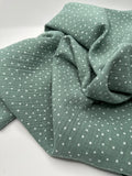 Musselin Mint Dots 0,5m