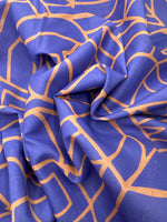 Baumwoll Voile Town Abstrakt 0,5 m