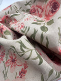 Dekostoff Rosen | Romantische Meterware 0,5m