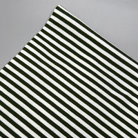 Baumwolljersey Streifen Grün 0,5 m