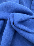 Walkstoff / Walkloden Royalblau
