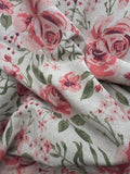 Dekostoff Rosen | Romantische Meterware 0,5m