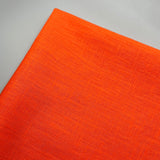 Leinenstoff leuchtendes Orange  0,5m