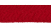 Baumwollband Rot