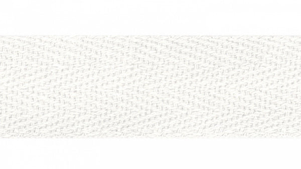 Baumwollband Weiss