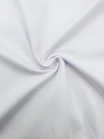 Baumwolljersey Weiß 0,5m