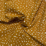 Baumwolle Ocre Dots 0,5 m