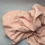 Feiner Wollstrickstoff Uni Rosa mit Farbverlauf  0,5m