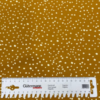 Baumwolle Ocre Dots 0,5 m