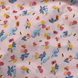 Baumwollpopeline Rosa Birds 0,5 m